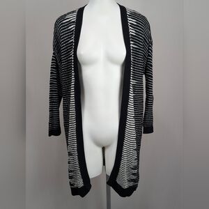 Express Black and White Cardigan